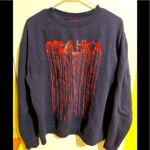 Mishka Cyrillic Gore Crew-Neck Sweatshirt Medium